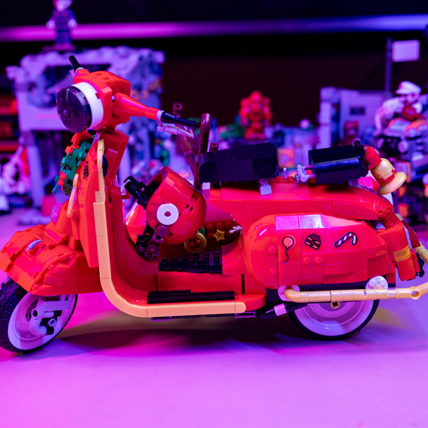 ToyGameShow Christmas Motorcycle