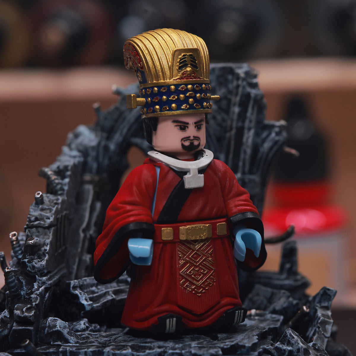 Original Chinese Song Dynasty Emperor Minifigure Set