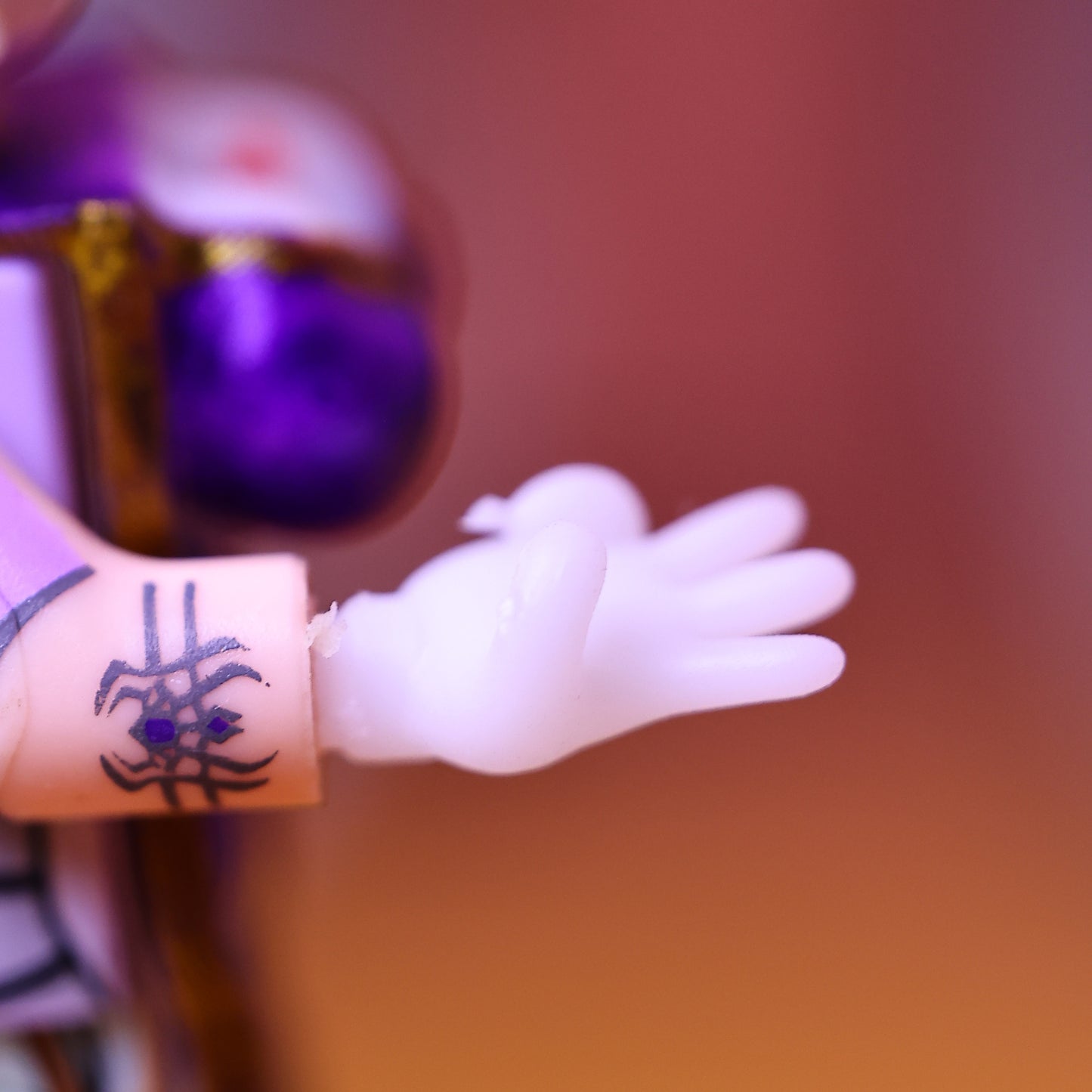 Gestures are suitable for minifigures to replace the original hands