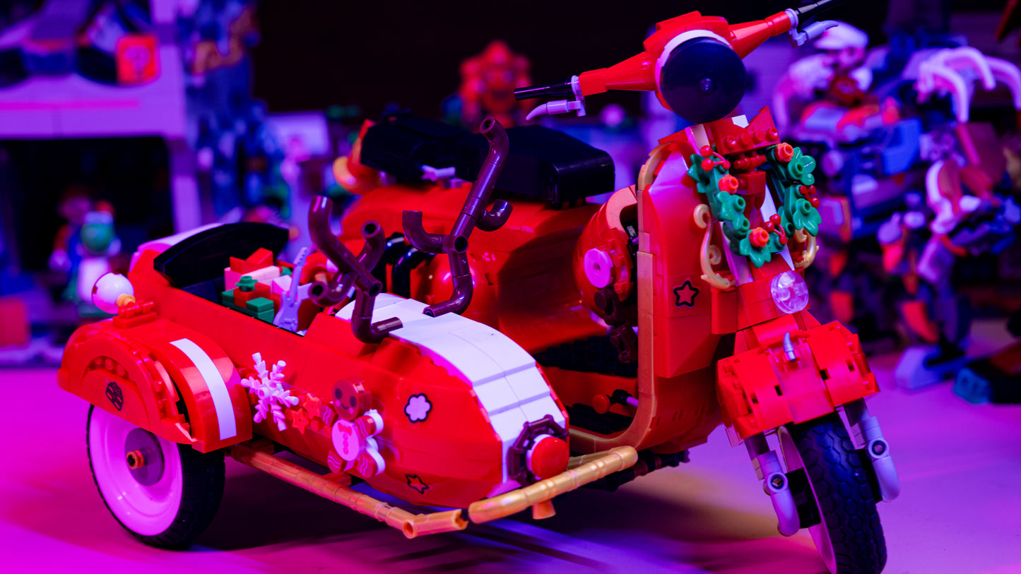 ToyGameShow Christmas Motorcycle