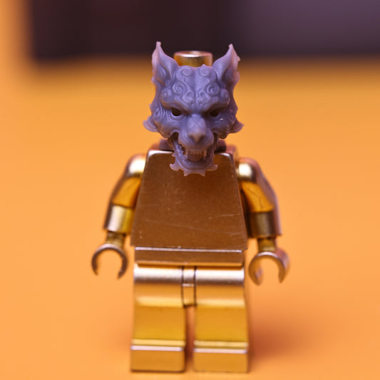 Wolf Mask  Third-Party Minifigure Equipment