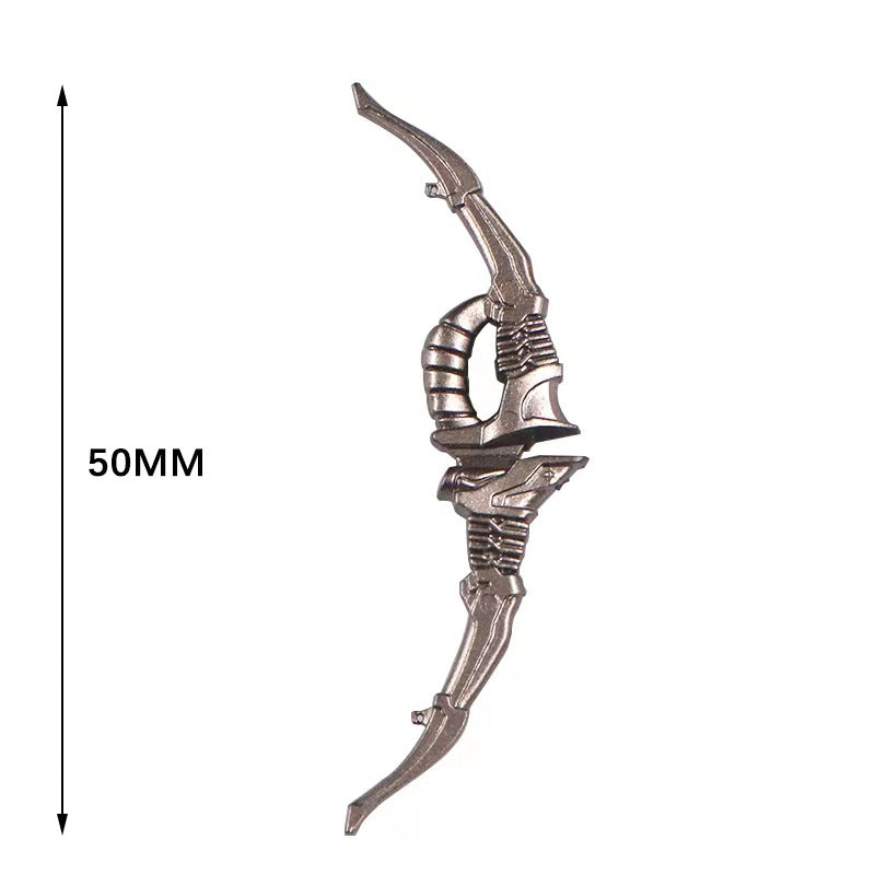 ToyGameShow Minifigure weapon accessories medieval style silver