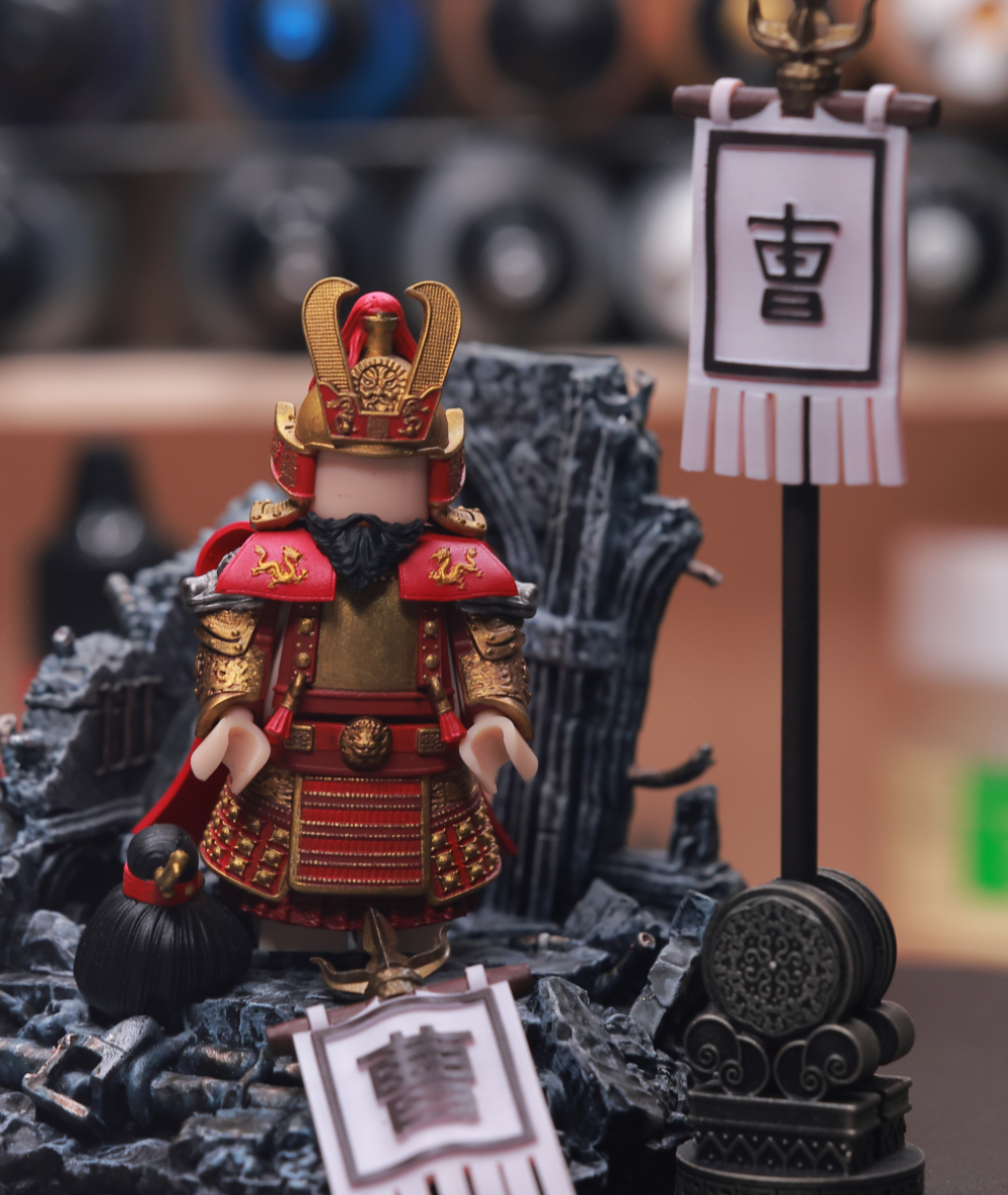 Cao Cao of the Three Kingdoms style little figure
