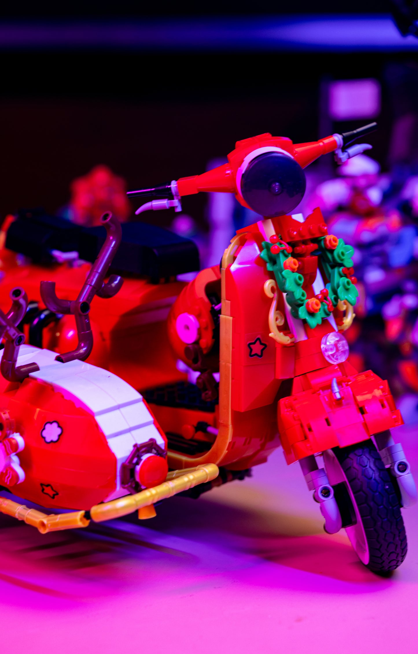 ToyGameShow Christmas Motorcycle