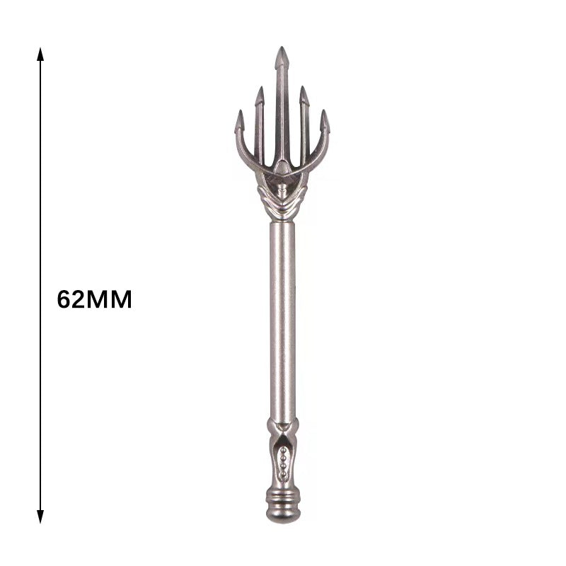 ToyGameShow Minifigure weapon accessories medieval style silver