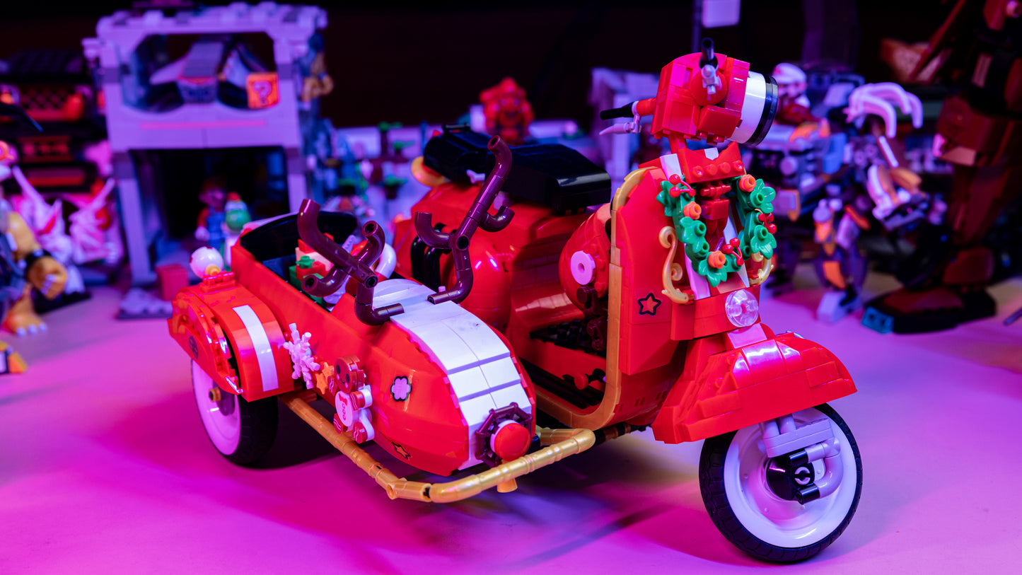 ToyGameShow Christmas Motorcycle