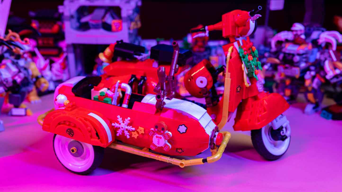 ToyGameShow Christmas Motorcycle