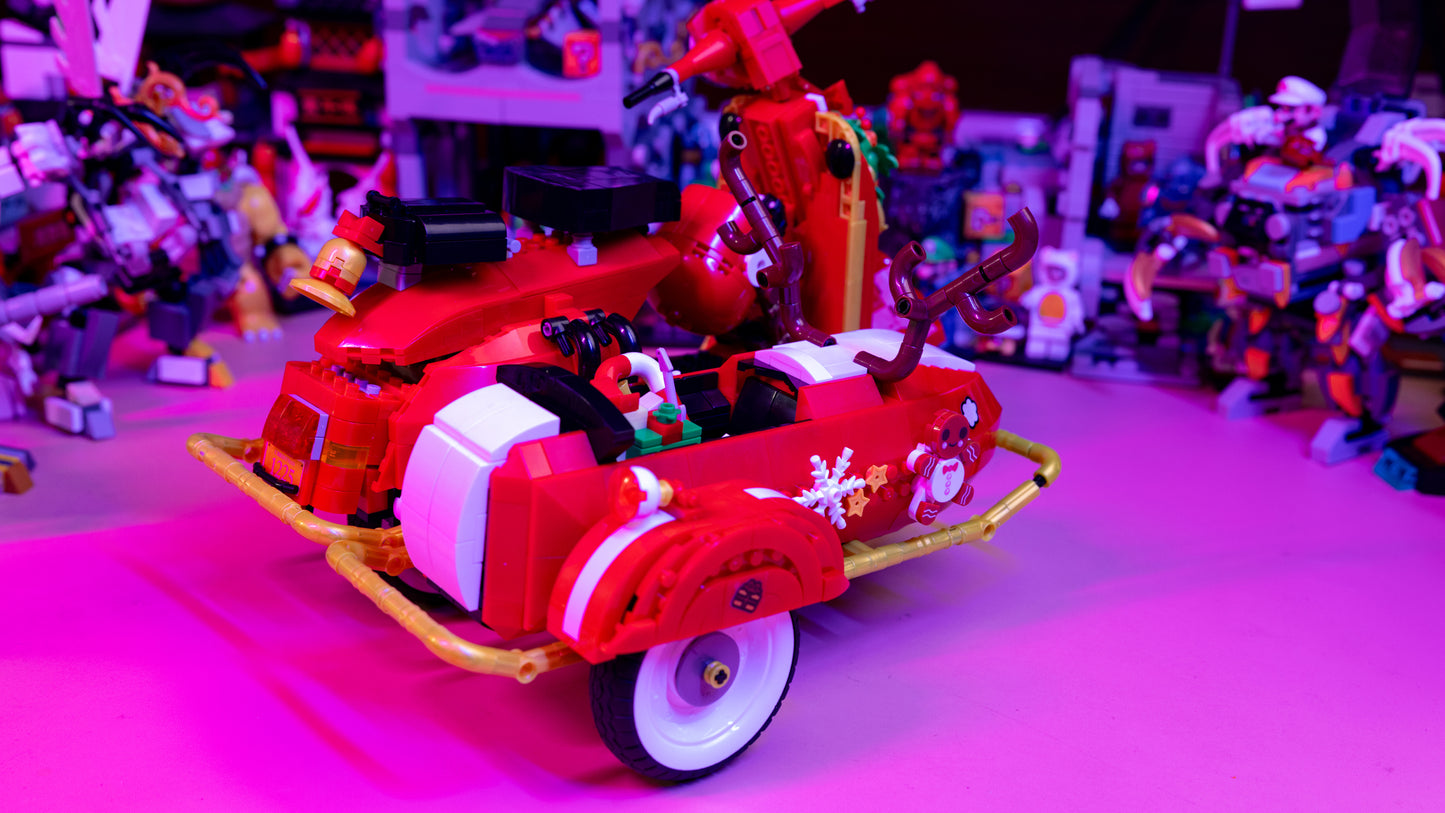 ToyGameShow Christmas Motorcycle