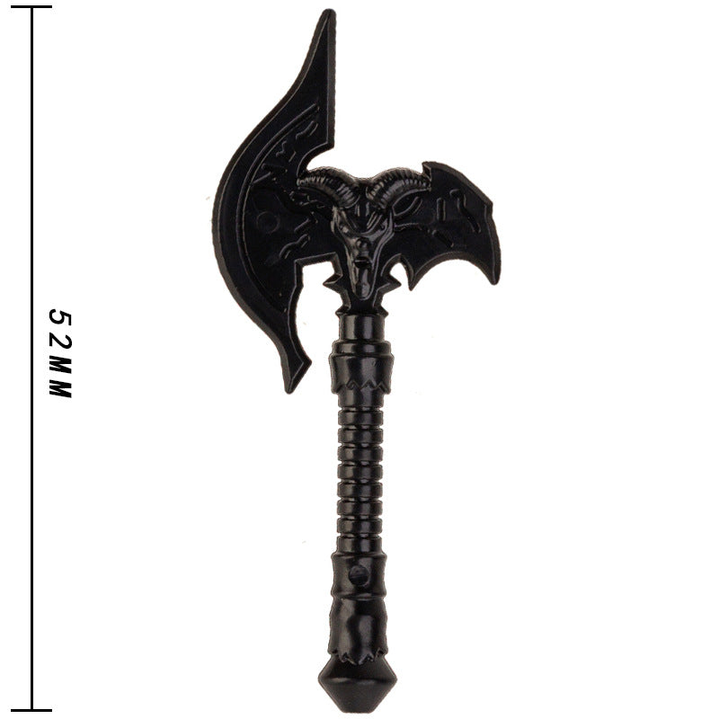 ToyGameShow Minifigure weapon accessories medieval style black