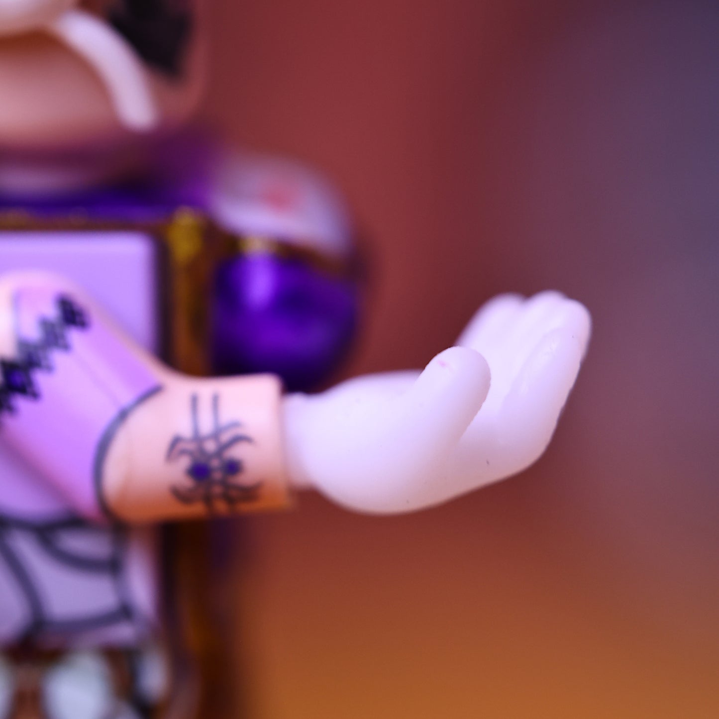 Gestures are suitable for minifigures to replace the original hands