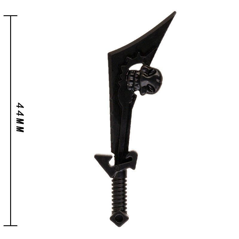 ToyGameShow Minifigure weapon accessories medieval style black